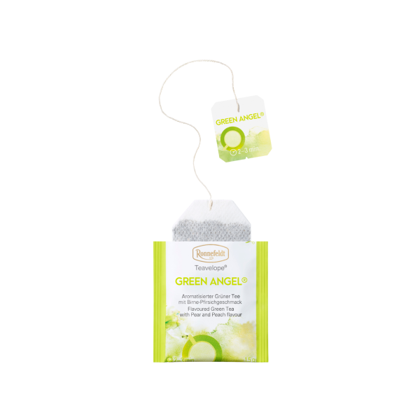 RONNEFELDT TEAVELOPE GREEN ANGEL SACHET