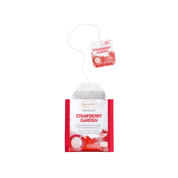 TEAVELOPE STRAWBERRY GARDEN SACHET