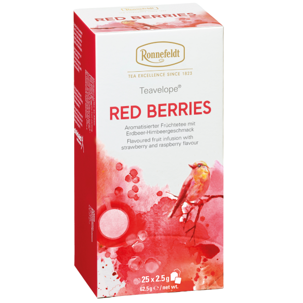 RONNEFELDT TEAVELOPE RED BERRIES