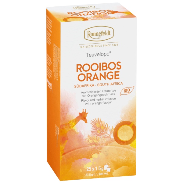 RONNEFELDT TEAVELOPE ROOIBOS ORANGE