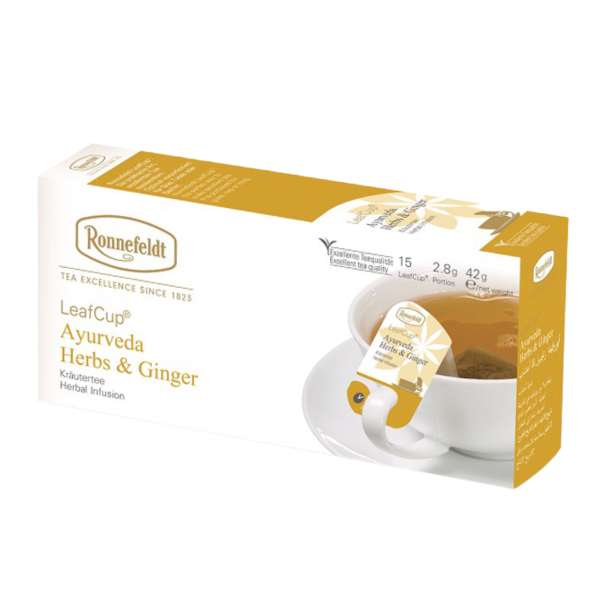 LeafCup® Ayurveda Herbs & Ginger